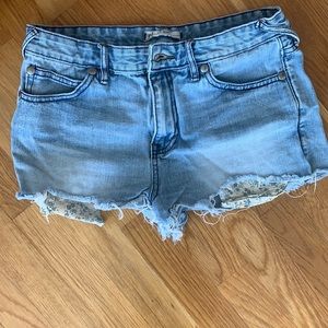 Free People Vintage Denim Shorts